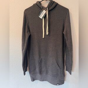 Women’s Dark Gray Hoodie Dress